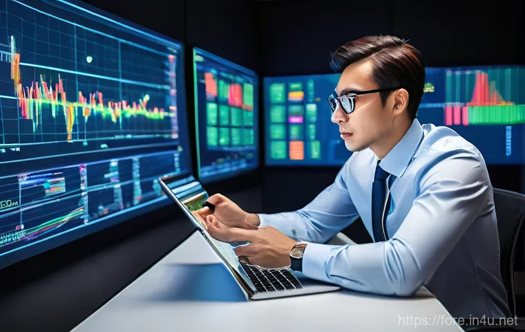 외환관리사와 외환 관리 성공 팁 공유 - **Prompt 1: Dynamic Currency Exchange in Daily Life**
    "A vibrant, high-energy illustration depic...