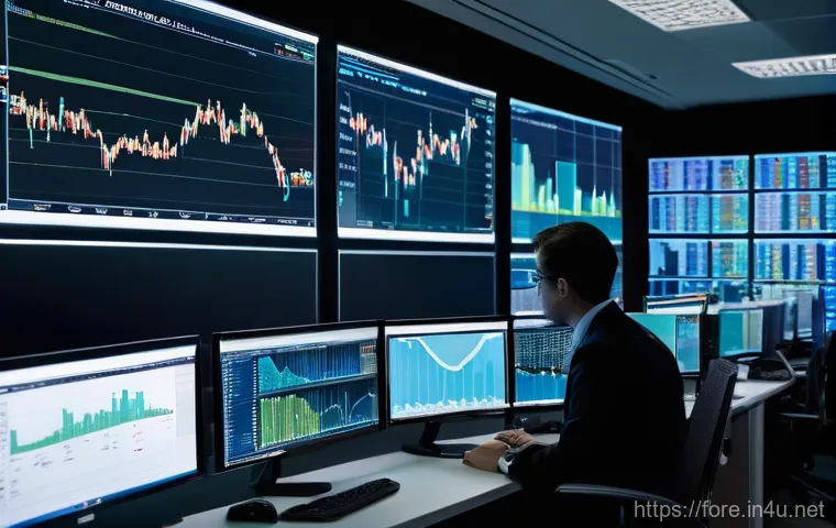 외환관리사와 외환 위험 평가 방법 - **Prompt:** A foreign exchange manager, a confident and approachable professional (male or female, m...